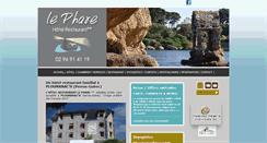 Desktop Screenshot of hotel-le-phare.fr